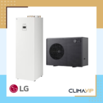 Термопомпа LG THERMA V Monobloc HM123HF.UB60/HN1639HY.NK0, Integrated Water Tank, Трифазна