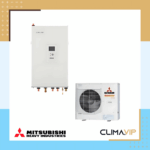 Термопомпа Mitsubishi Heavy Hydrolution HMS100-W/FDCW100VNX-А, 12 kW, отопление, охлаждане и БГВ
