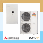 Термопомпа Mitsubishi Heavy Hydrolution HMS140-S/FDCW140VNX-А, 16 kW, отопление, охлаждане и БГВ