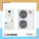 Термопомпа Mitsubishi Heavy Hydrolution HSB140/FDCW140VNX-A, 16 kW, отопление, охлаждане и БГВ